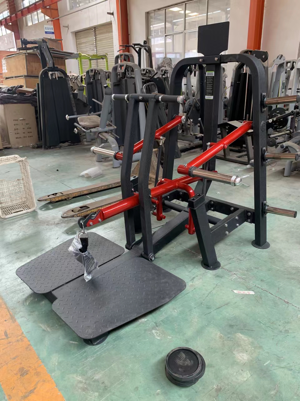 Commercial Gym Plate Loaded Belt Squat with Chain